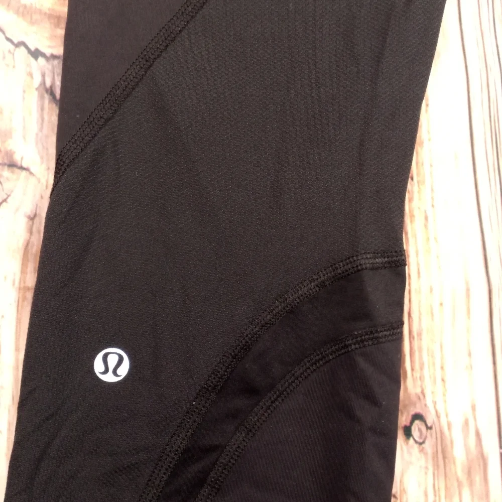 LULULEMON RUN INSPIRE CROP II LEGGINGS SIZE 8 - Picture 14 of 16